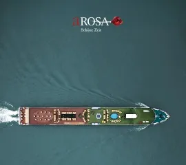 Buge von A-ROSA DONNA und A-ROSA BELLA auf der Donau