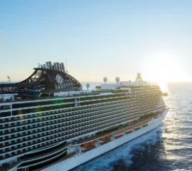 Häufig gestellte Fragen zur MSC Seascape finden Sie hier. Die MSC Seascape in Seitenansicht, angeschnitten. Copyright: MSC Cruises.