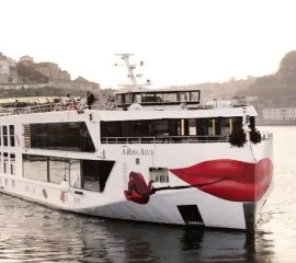 Die A-ROSA auf dem Weg zu einer A-ROSA Herbst und Winter Reise 2026.