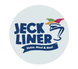 Das Logo des Jeckliners von <i>Mein Schiff</i>. Der Schriftzug zeigt 