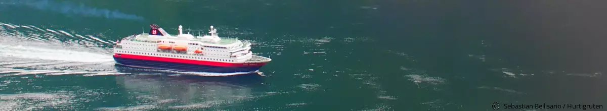 Kreuzfahrschiff auf dem Wasser