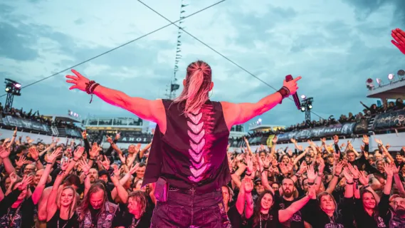 Konzert bei der Full Metal Cruise