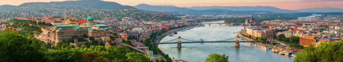 Budapest von oben