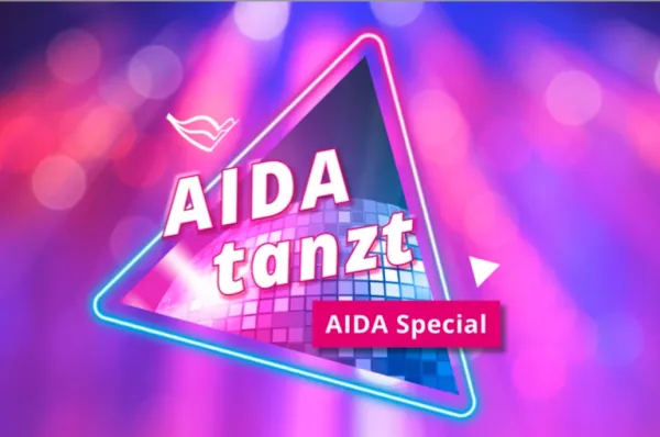 AIDA tanzt das AIDA Special Das Logo von "AIDA tanzt" - das AIDA Special. Die Tanzkreuzfahrt auf den Kanaren mit berühmten Tanz Profis.