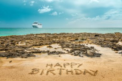Geburtstag auf Kreuzfahrtschiff