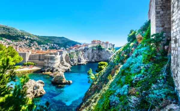 Norwegian Pearl Traumrouten Blick über Dubrovnik – eine der Mittelmeer-Traumziele von Norwegian Pearl.