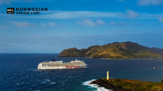 Die Pride of America auf Hawaii-Kreuzfahrt.