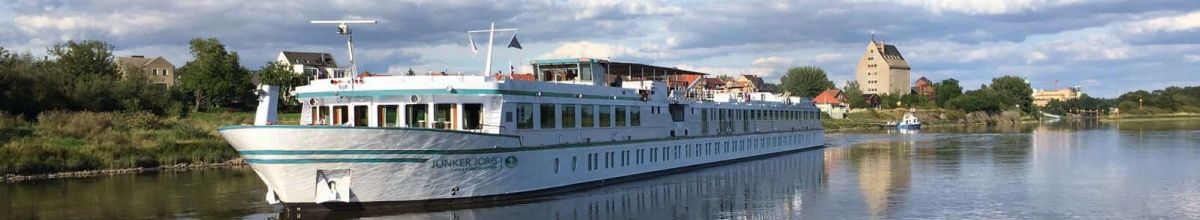 Die MS Junker Jörg während einer Flusskreuzfahrt.