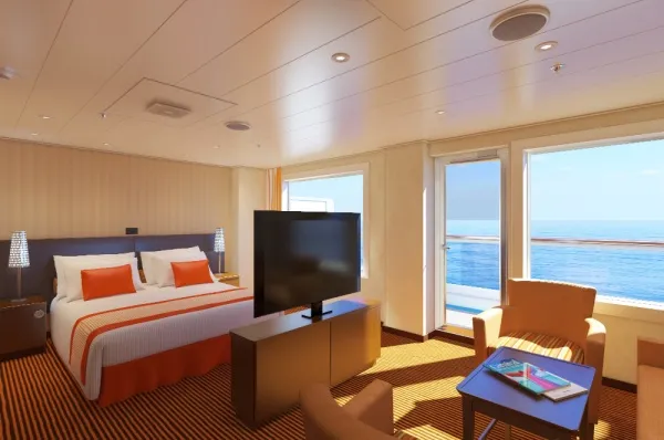 Grand Suite Grand Suite an Bord der Carnival Radiance.