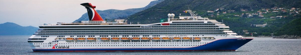 Seitenansicht der Carnival Liberty.