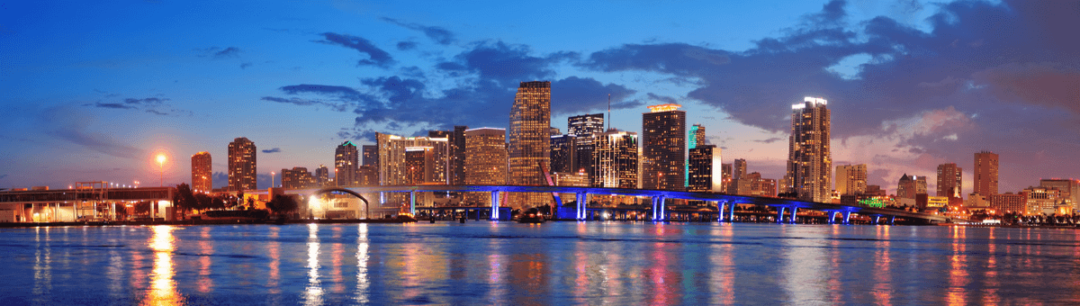Skyline von Miami