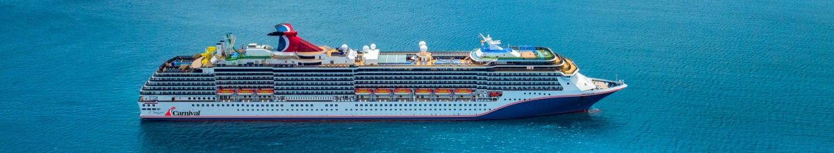 Seitenansicht der Carnival Spirit.