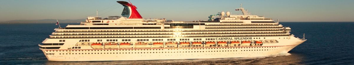 Seitenansicht der Carnival Splendor.