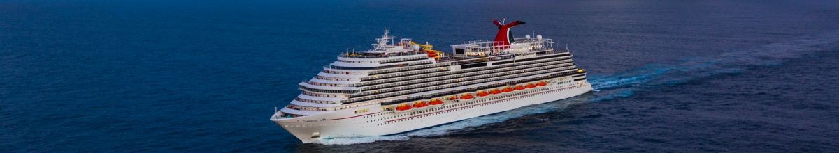 Die Carnival Vista auf dem Meer.
