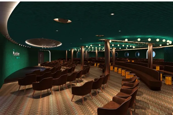 Comedy Club auf der Mardi Gras.