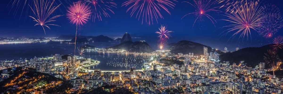 Das Neujahrsfeuerwerk in Rio de Janeiro erleben: Das geht mit den Winterkreuzfahrten von MSC Cruises.