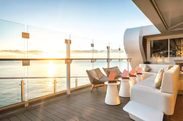 Hoheluft Bar auf der Mein Schiff 1 Meeresblick von Bar auf <i>Mein Schiff 1</i> aus