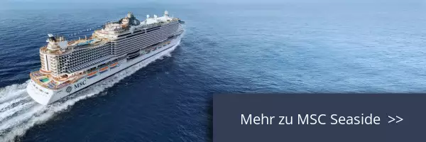 MSC Seaside auf hoher See