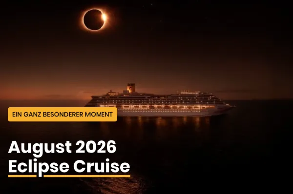 Werbebanner von Costa Cruises: Ein ganz besonderer Moment - August 2026 Eclipse Cruise