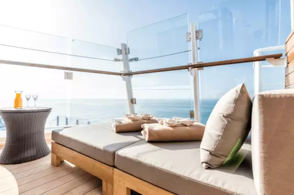 Entspannungsloge auf der Mein Schiff 3 SPA und Sport auf der <i>Mein Schiff 3</i>