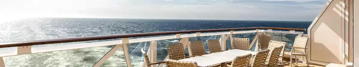Ausblick Kombi Balkonkabine, Mein Schiff 4