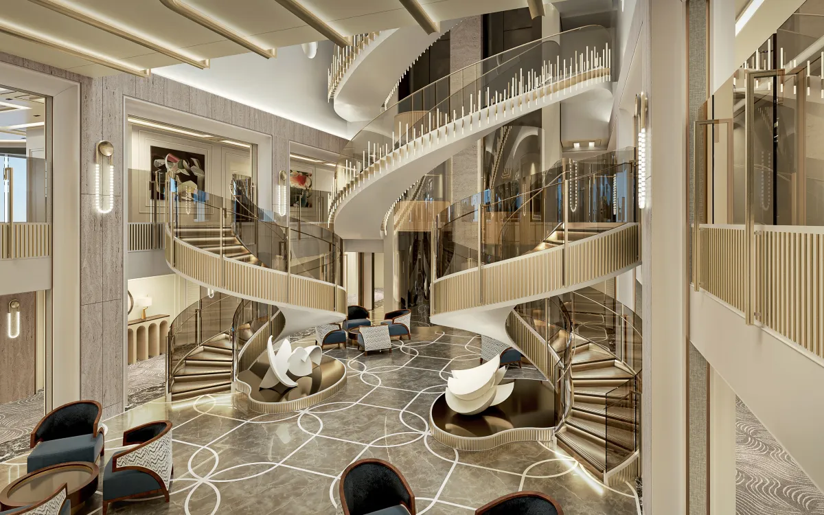 Bei Regent Seven Seas erleben Sie die luxuriöseste Kreuzfahrt der Welt. Angefangen bei der Einrichtung - das Atrium auf der Seven Seas Prestige - bis hin zum Service, den Suiten und außergewöhnlichen Landausflügen.