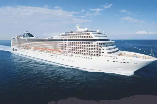 MSC Musica auf hoher See