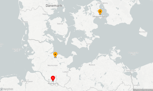 Hamburg - Kopenhagen - Kiel