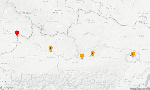 4 Nächte - Donau Kurz-Kreuzfahrt Passau - Wien - Melk - Ybbs an der Donau - Linz