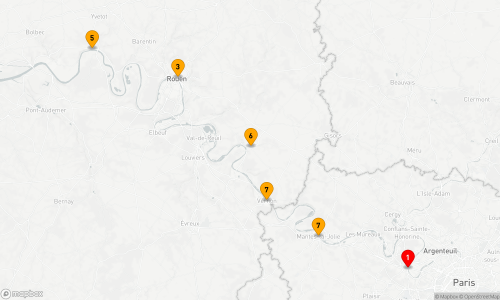 7 Nächte - Seine Erlebnis Normandie mit Paris Le Peqc - Rouen - Caudebec-en-Caux - Les Andelys - Vernon - Mantes-La-Jolie