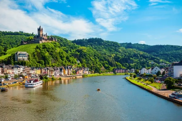 Blick auf die Mosel in Cochem