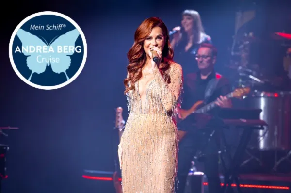 Andrea Berg live auf der Bühne: Auf der <i>Mein Schiff Relax</i> erleben Sie die Schlagerikone so nah wie noch nie.