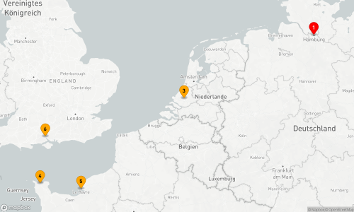 7 Nächte - Nordsee-Metropolen und Atlantikflair Abenteuer