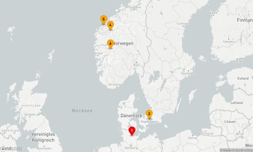 7 Nächte - Nordische Impressionen: Skandinavische Fjorde und Kulturschätze