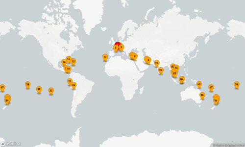 115 Nächte - Weltreise der Kulturen und Küsten: Entdeckungsreise ab Marseille