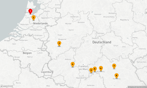 7 Nächte - Drei Flüsse Kreuzfahrt