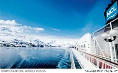 NCL Flash Sale Kreuzfahrt Angebot bis zu $500 Norwegian Cruise Line Schiff in Alaska - Symbolbild für den Flash Sale. Fotografiert von Jessica Chang.