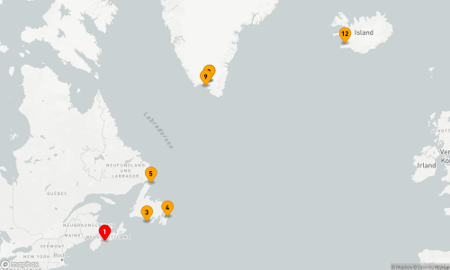 11 Nächte - Nordatlantische Entdeckungsreise