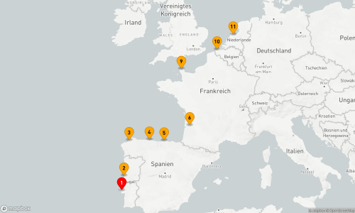 10 Nächte - Von der Atlantikküste zur Nordsee