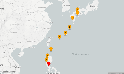 11 Nächte - Entdeckungen zwischen Philippinen und Japan