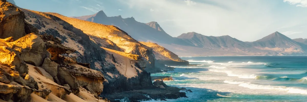 Mit Swan Hellenic nach Afrika Playa Veril Manso im Jandia Nationalpark in Süd Fuerteventura in Spanien