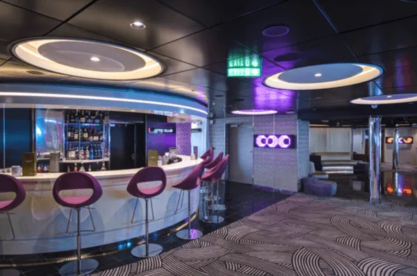 Eine Themenbar der MSC Meraviglia bestens für Familie und Kinder geeignet.