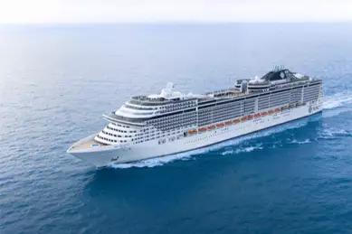 MSC Preziosa auf hoher See