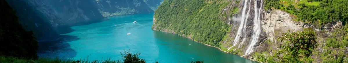 Das kritallklare Wasser in die Norwegische Fjorde