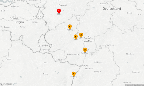 5 Nächte - Vielfältige Schönheit auf dem Rhein