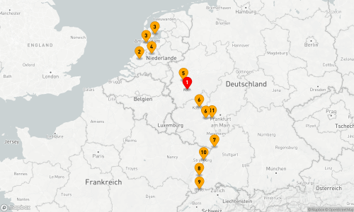 11 Nächte - Rhein-Erlebnis intensiv