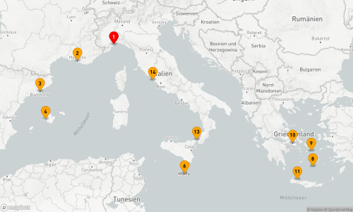 14 Nächte - Mediterrane Entdeckungsreise