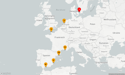 10 Nächte - Von Nordlichtern zu Mittelmeersonnen - Europa entdecken