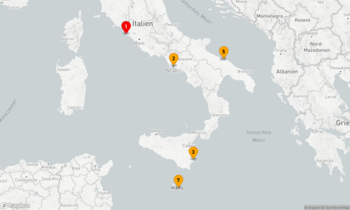6 Nächte - Mediterrane Entdeckungsreise