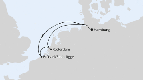 Schlager @ AIDA Hamburg - Zeebrügge - Rotterdam - Hamburg
